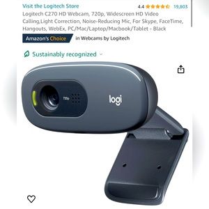 Logitech webcam